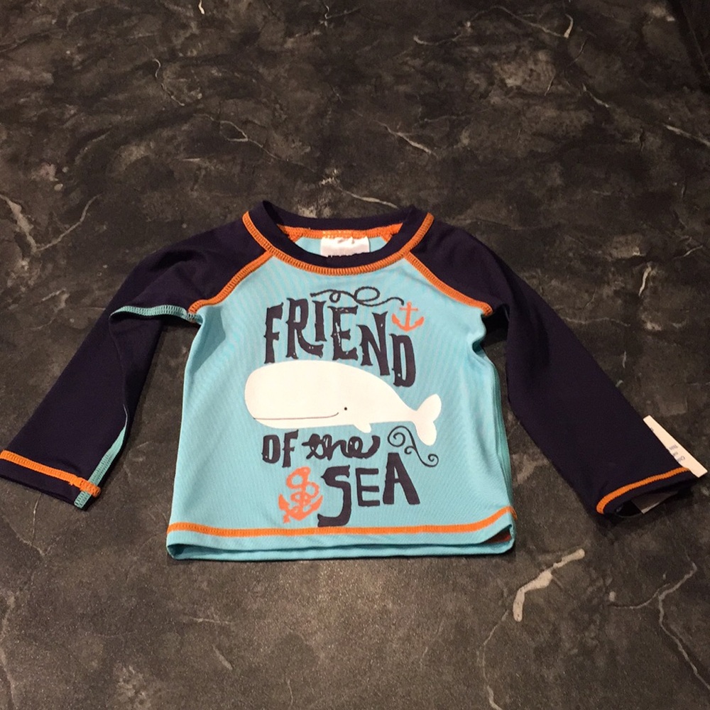 UPF 50 Friend Of The Sea 🐳 Long Sleeve Rashguard